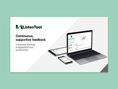 Listentool app design ui ux