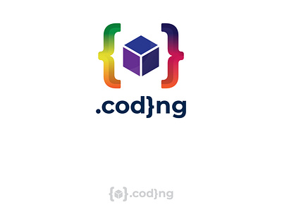 coding logo concept