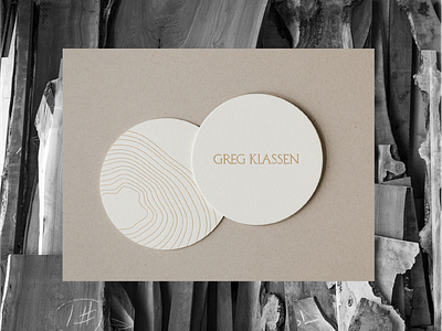 Greg Klassen branding identity logo pattern typography