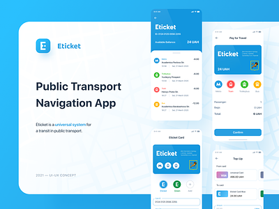 Eticket: Public Transport & Time Travel app