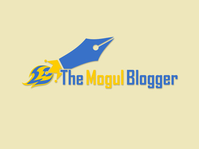 The Mogul Blogger blog blog logo blogger blogging branding business card business card design business logo design flat illustration logo minimal mogulblogger tshirt design vector