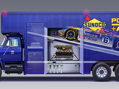 Penske Porsche 917-30 Transporter