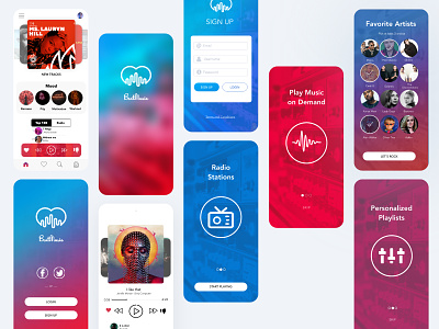 DK Mockup Music mobile app music uidesign uiuxdesign