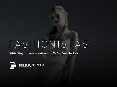 Fashionistas - E-commerce Responsive Email with Online Builder