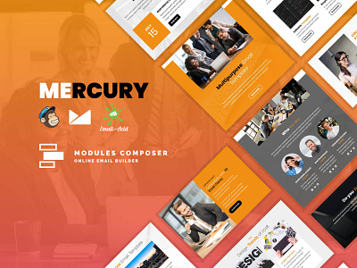 Mercury - Startup Responsive Email with Online Builder builder campaignmonitor creative dragdrop ecommerce emailbuilder emailtemplate fashion modulescomposer multipurpose newsletter psd2newsletters responsive startup