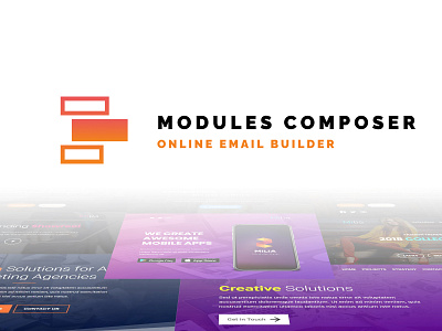 Modules Composer - Online Email Builder builder campaignmonitor creative dragdrop ecommerce emailbuilder emailtemplate fashion modulescomposer multipurpose newsletter psd2newsletters responsive startup