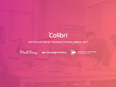 Colibri - Notification Email Set with Online Builder emailbuilder