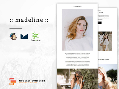 Madeline - E-Commerce Responsive Email for Fashion & Accessories emailbuilder