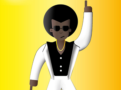 Afro 70's by Oscar Resendiz on Dribbble