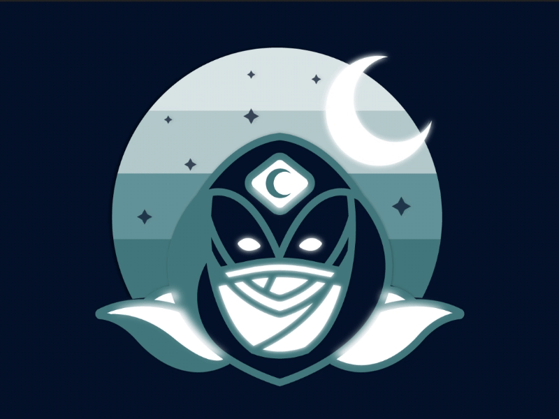 Vinyl Sticker - Moon Knight Logo (Marvel) | eBay