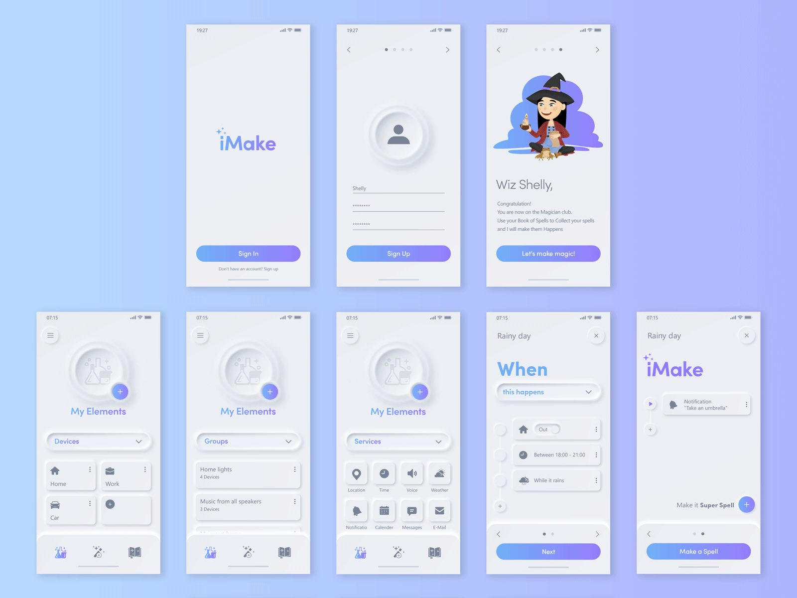 Magic or DARK Magic? app branding concept design illustrator photoshop ui ux vector xd