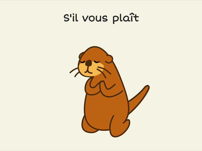 3- Jour Trois animation education french illustration otter
