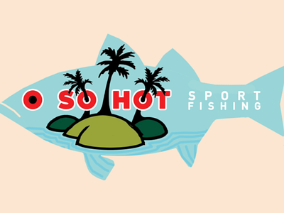 Mock Fishing Logo - Suggestions! beach boat design fish fishing graphic help island logo logos tropical