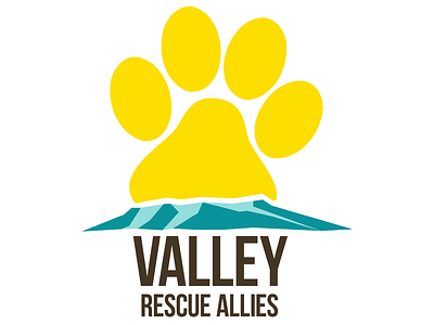 Valley Rescue Allies logo branding logo