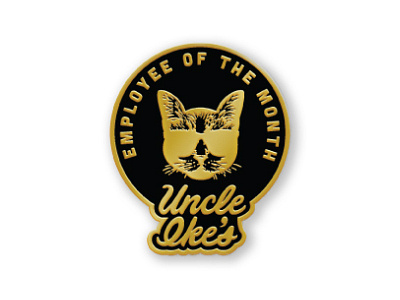 Employee of the Month lapel pin