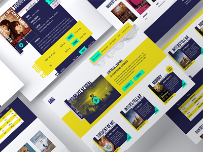 Cinemax Mockup application design design graphicdesign ui webdesig website