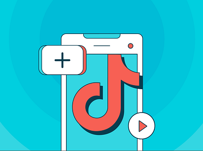 What brands are missing by sleeping on TikTok design flat illustration tiktok vector