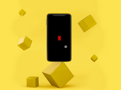 Netflix App Mockup adobe xd animation app app design branding design icon iphone logo mobile mockup motion netflix ui ux video