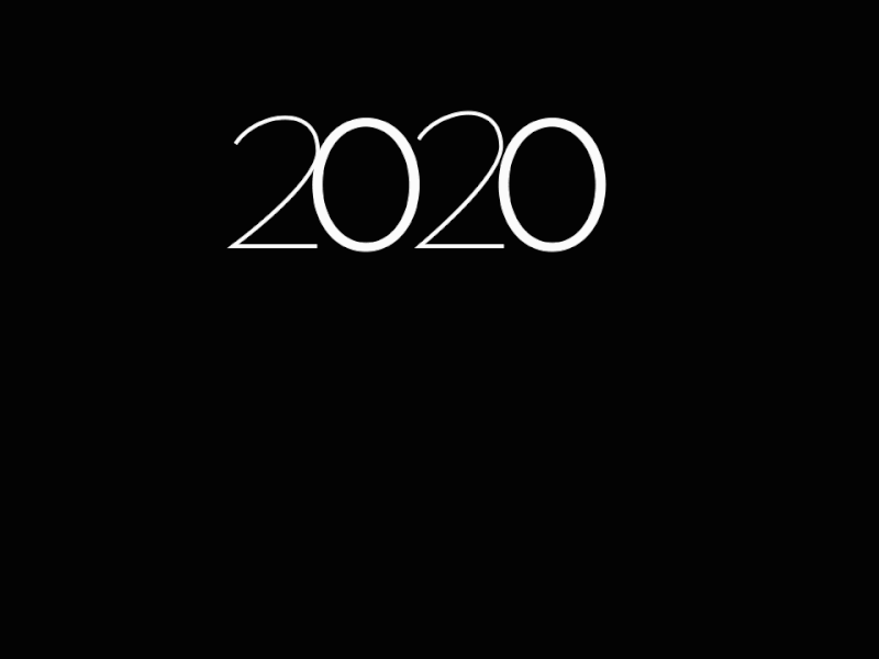 watch this 2020 2020 after effects animated animation concept gif glasses logo logo design minimal new year video