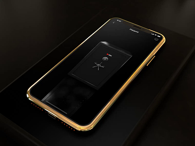 Buy Gold - Dark Version 3d c4d concept design experiment sketch ui