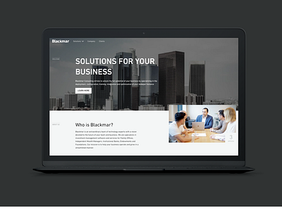 Blackmar Website Design branding web design website design wordpress wordpress theme