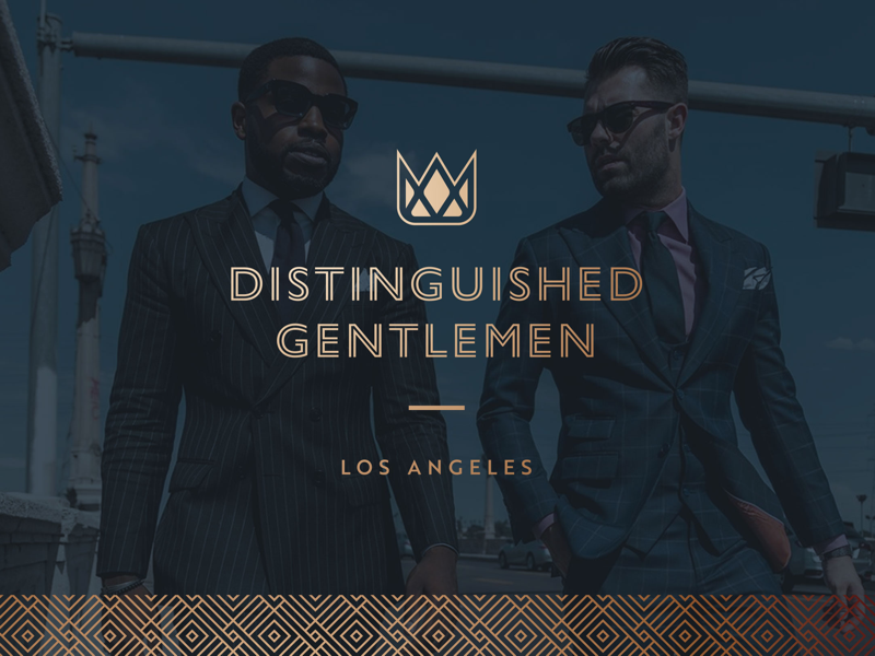Distinguished Gentlemen identity design by JShaw Creative on Dribbble Distinguished Gentlemen identity design by JShaw Creative on Dribbble