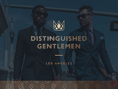 Distinguished Gentlemen - identity design