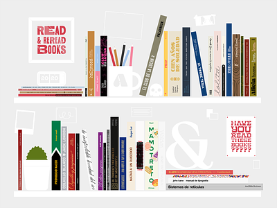 2020 Read Books adobe illustrator book book spine books bookworm clean design graphic design illustration library read reading redesign shelve typography vector art vector illustration