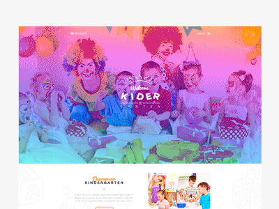 Kider - Our next Product kindergarten kindergarten template kindergarten webiste kindergarten wordpress themes templates themes web design wordpress themes