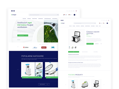 greenpol.com.pl design desktop layout project ui ux webdesign website www