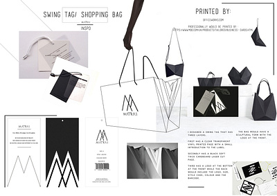 Swing Tag/ Shopping bag design accessory adobe branding design design art fashion brand fashion design icon illustrator logo typography ui uiux