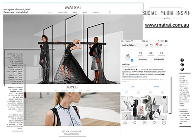Branding platforms/ Website and Social media design adobe branding design fashion brand fashion design illustrator instagram post logo socialmedia typography ui uiux websites