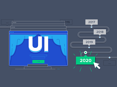 UI Trends 2020: What's in Store? branding design product product design typography ui ui design user experience ux ux design