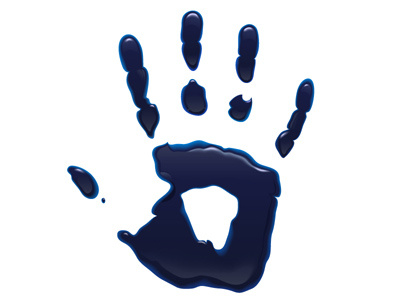 Ink Hand Print