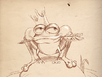 Frog Princess adobe download free frog illustrator princess tutorial vector vectorboom