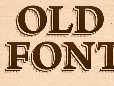 Old Font Illustrator Tutorial