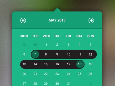 Pop Up Calendar - Date Picker app calendar date online picker pop up ui website