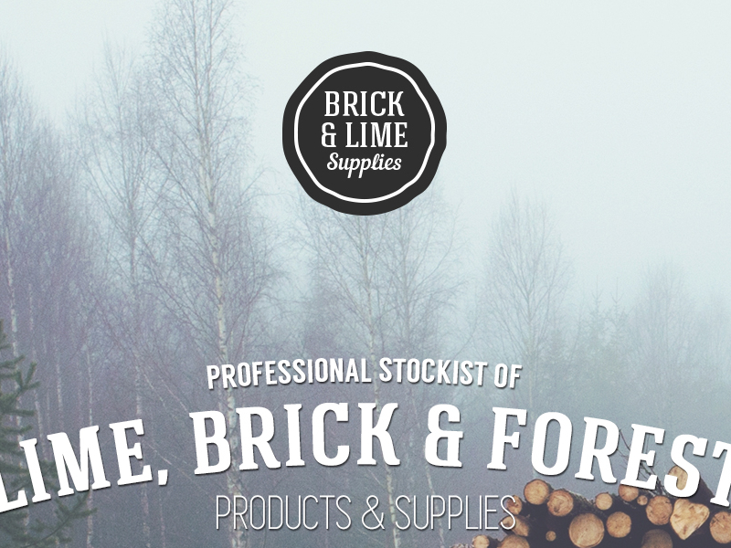 Brick & Lime Supplies Website by Tom Thorley on Dribbble