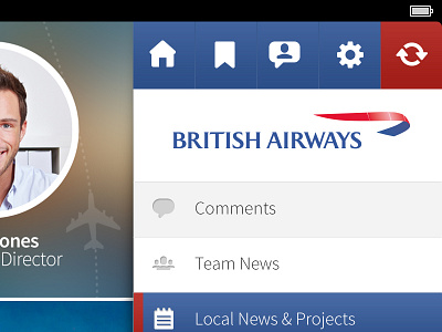 British Airways iPad App app british british airways internal ios ipad