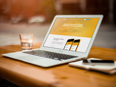 Sneak Peek - App Promo Site