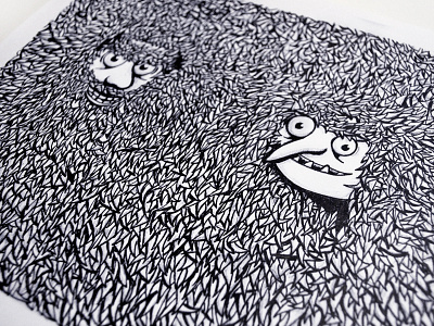 The Twits character hand drawn illustration literature twits