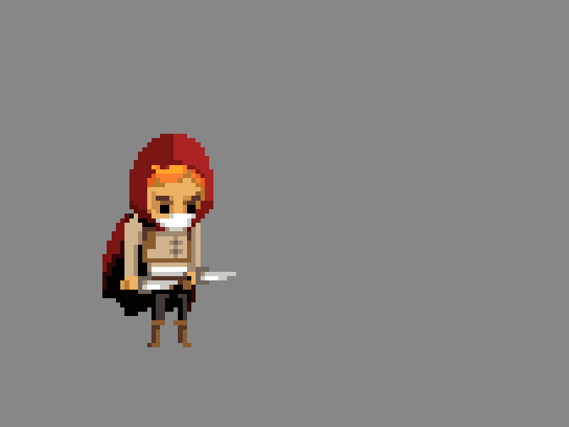 Rogue Attack Animation character animation game asset illustration pixel art