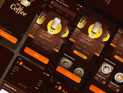 As a Matter of Coffee - All Screen beverages coffee ui