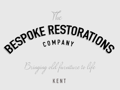 Bespoke Restorations Logo Design branding identity logo simple typography
