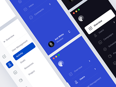 Sidebar Navigation Concept Design add on concept concept design design fintech functionality navigation sidebar ui uiux ux