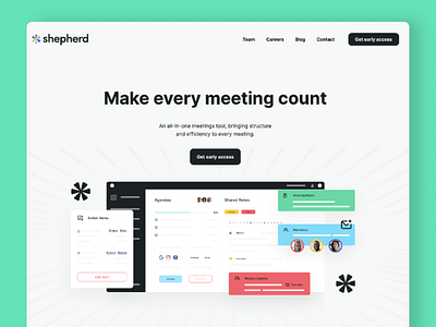 Meet Shepherd Website Design