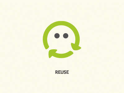 Smiley reuse icon