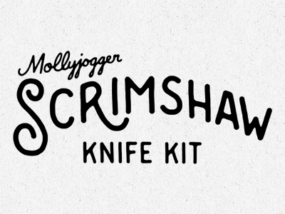 Scrimshaw Knife Kit