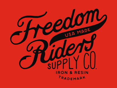 Freedom Riders hand lettering hand type lettering type typography