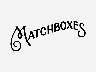 Matchboxes hand lettering hand type lettering type typography